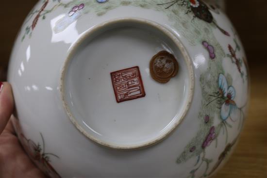 A group of late 19th/early 20th century Chinese famille rose ceramics